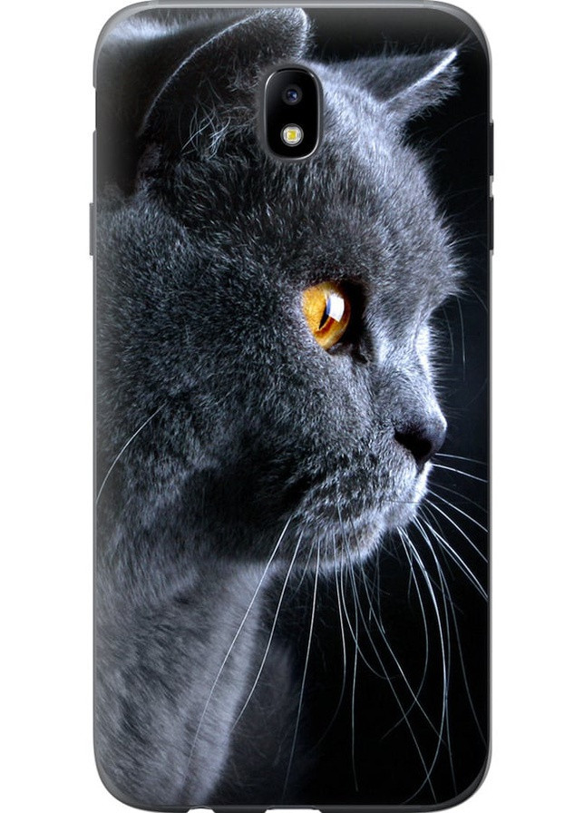 Силіконовий чохол 'Гарний кіт' для Samsung Galaxy J7 J730 (2017) Endorphone Samsung Galaxy J7 J730 (2017) (257905021)