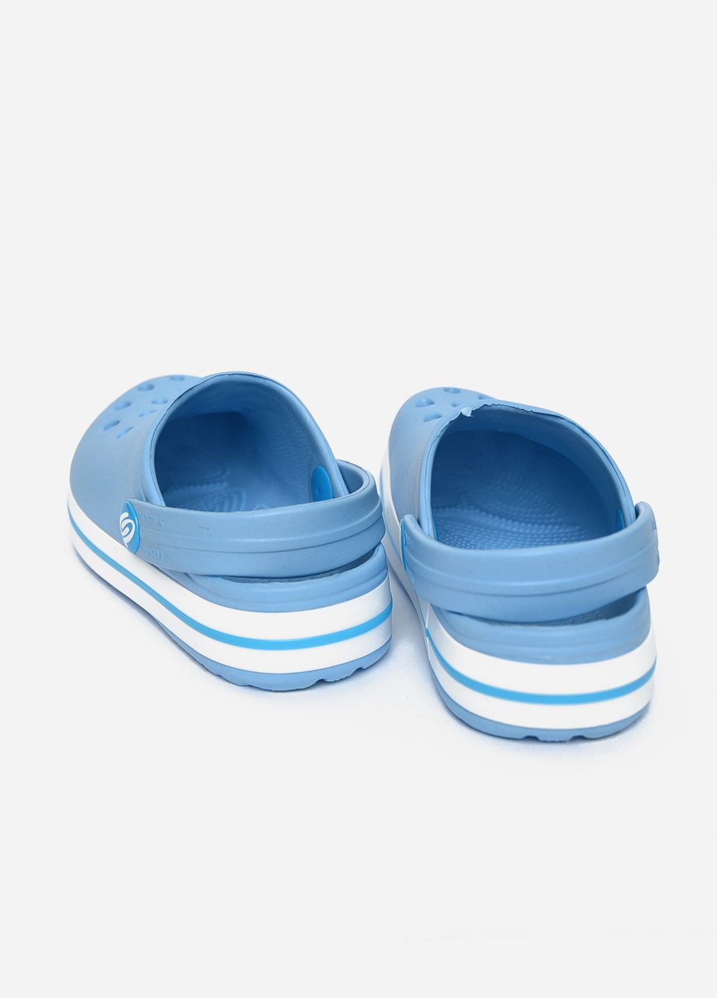 Кроксы детские светло-голубого цвета Let's Shop (266822724)