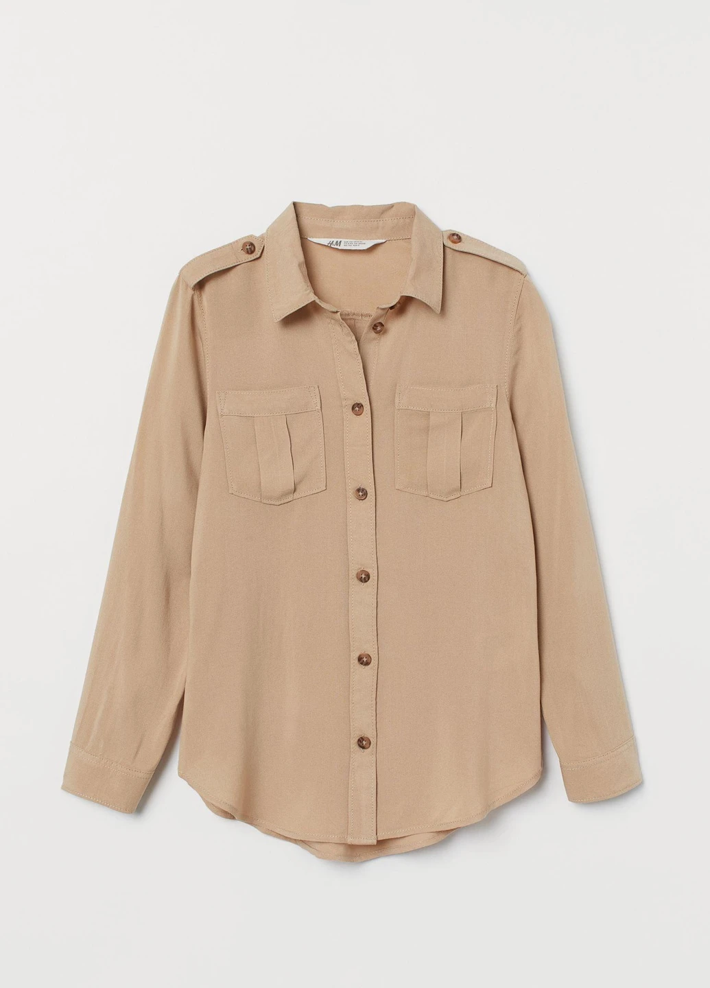 Блуза демісезон,бежевий, H&M (256604687)