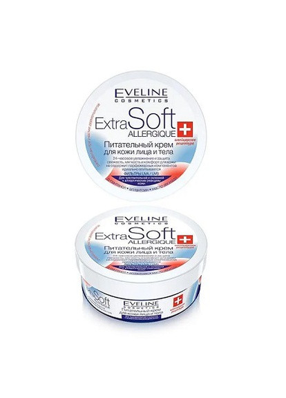 Крем для обличчя та тіла для чутливої шкіри Cosmetics Extra Soft Allergique 200 мл Eveline (258653177)