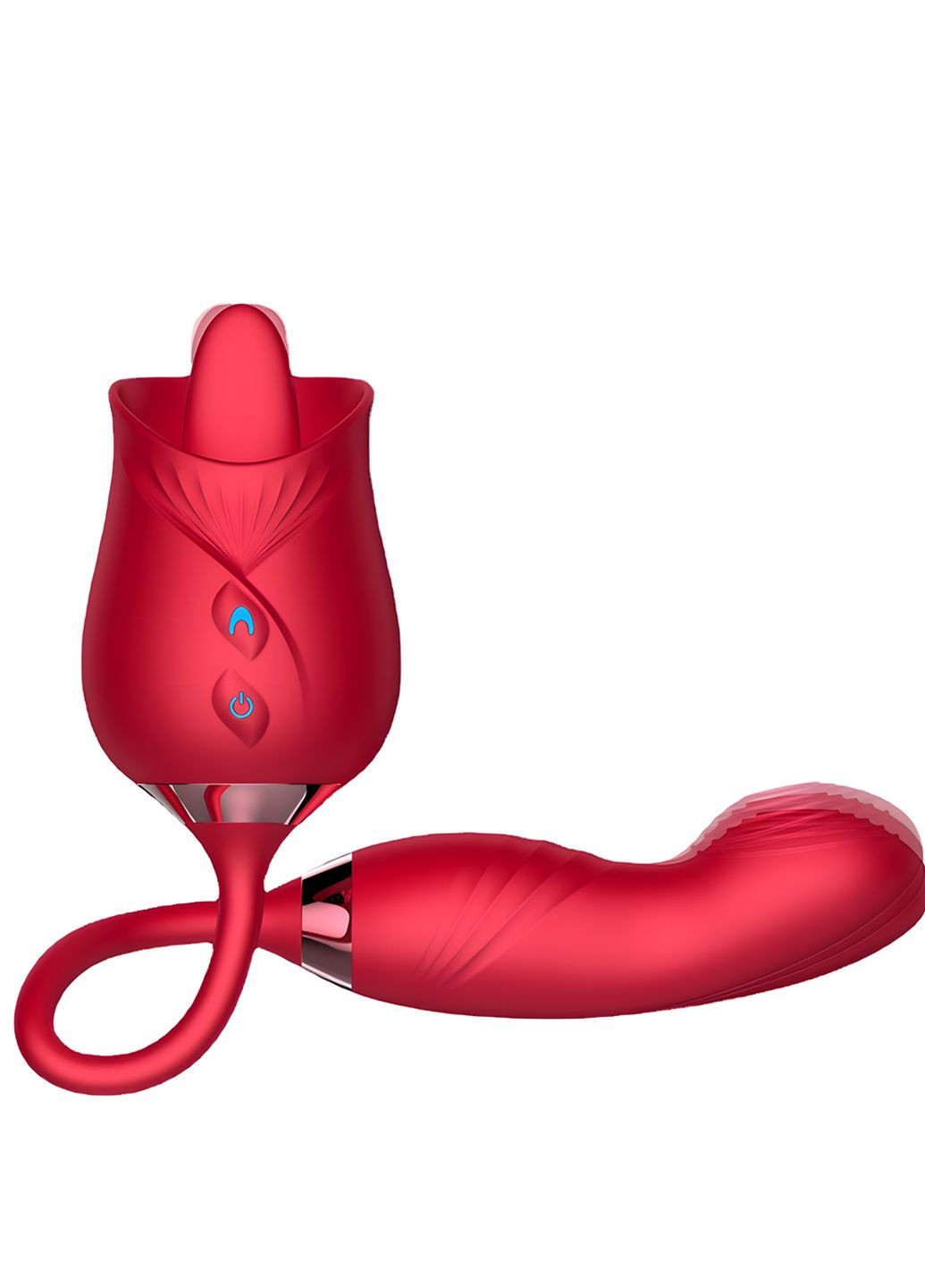 Вибратор Роза — вдохновляющая игрушка для взрослых для женщин и пар — массажер, стимулятор клитора и точки - G No Brand (265331297)
