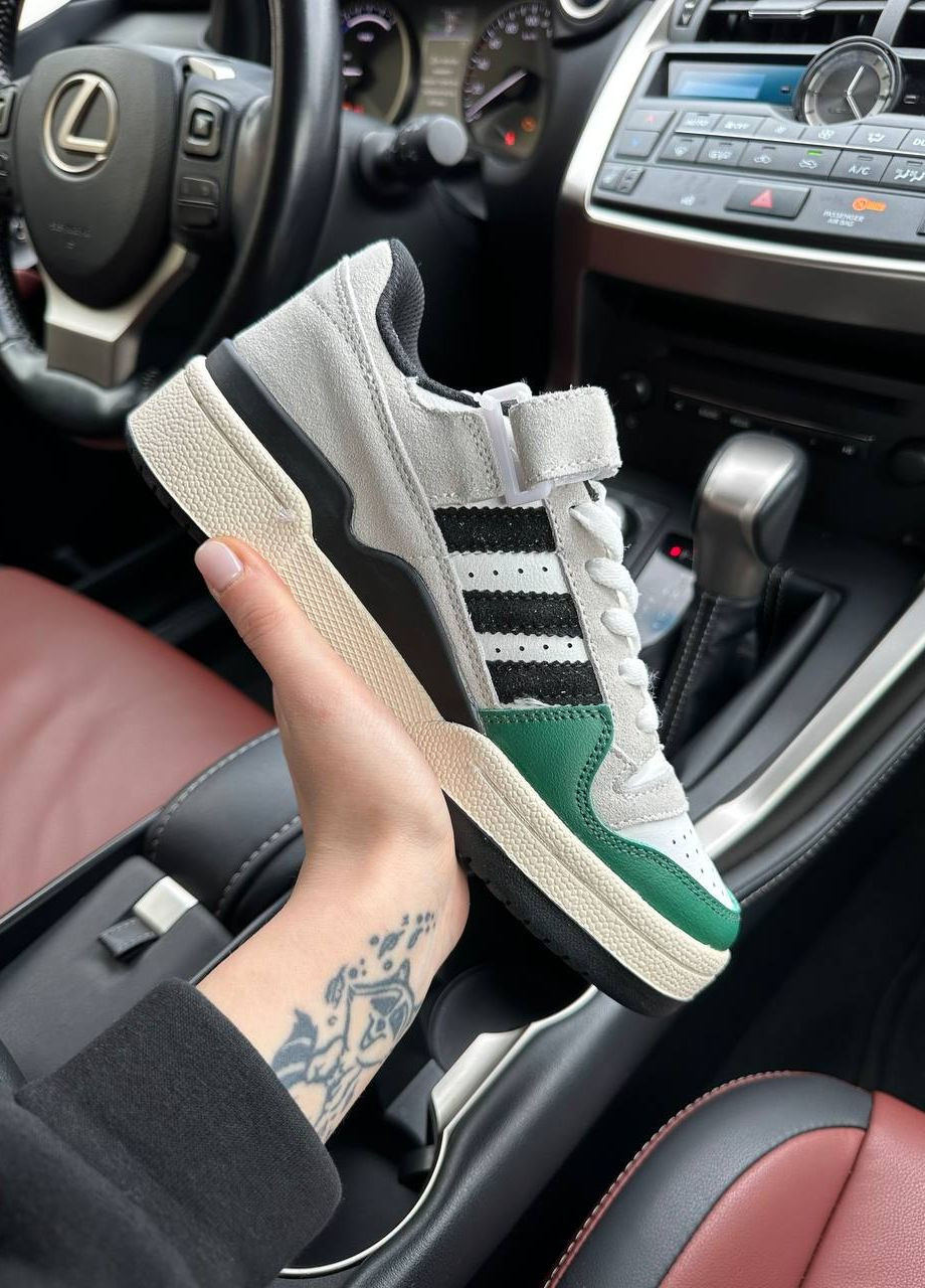 Кросівки репліка Forum Green Vakko сірі демісезони (265913098)