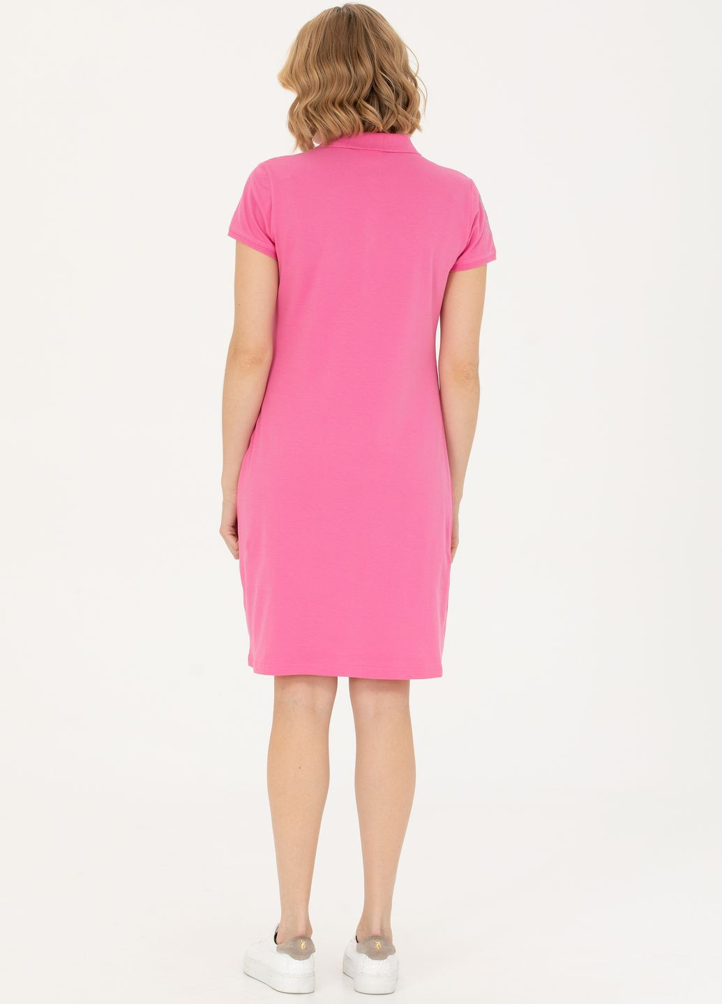 Розовое платье женское U.S. Polo Assn.