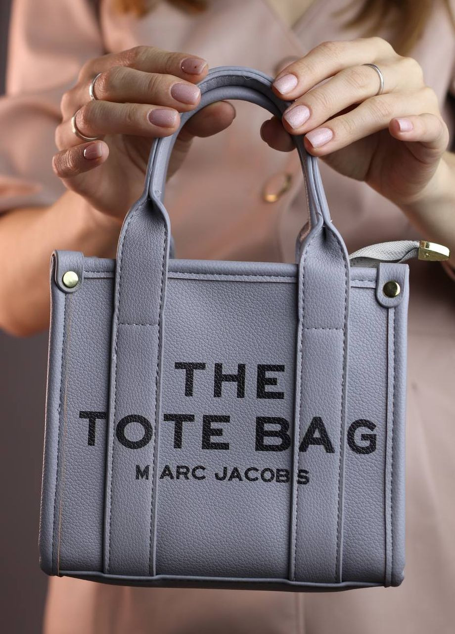Сумочка з лого Marc Jacobs tote bag mini gray Vakko (273782714)