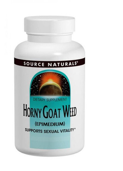 Horny Goat Weed (Epimedium) 1000 mg 30 Tabs Source Naturals (256720857)