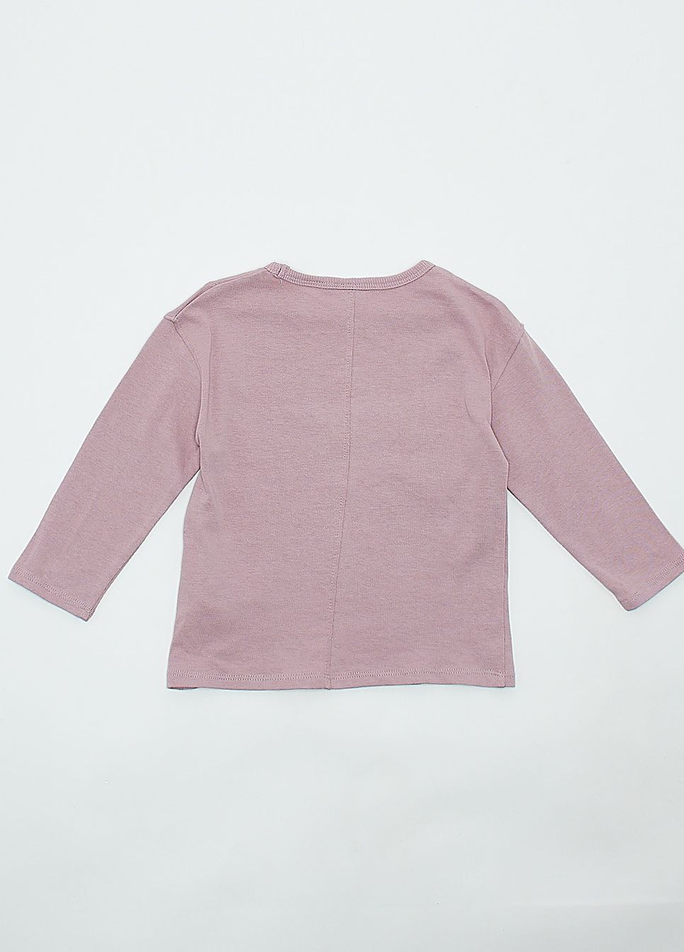 Лонгслів,блідо-рожевий з принтом, Zara Kids (261248747)