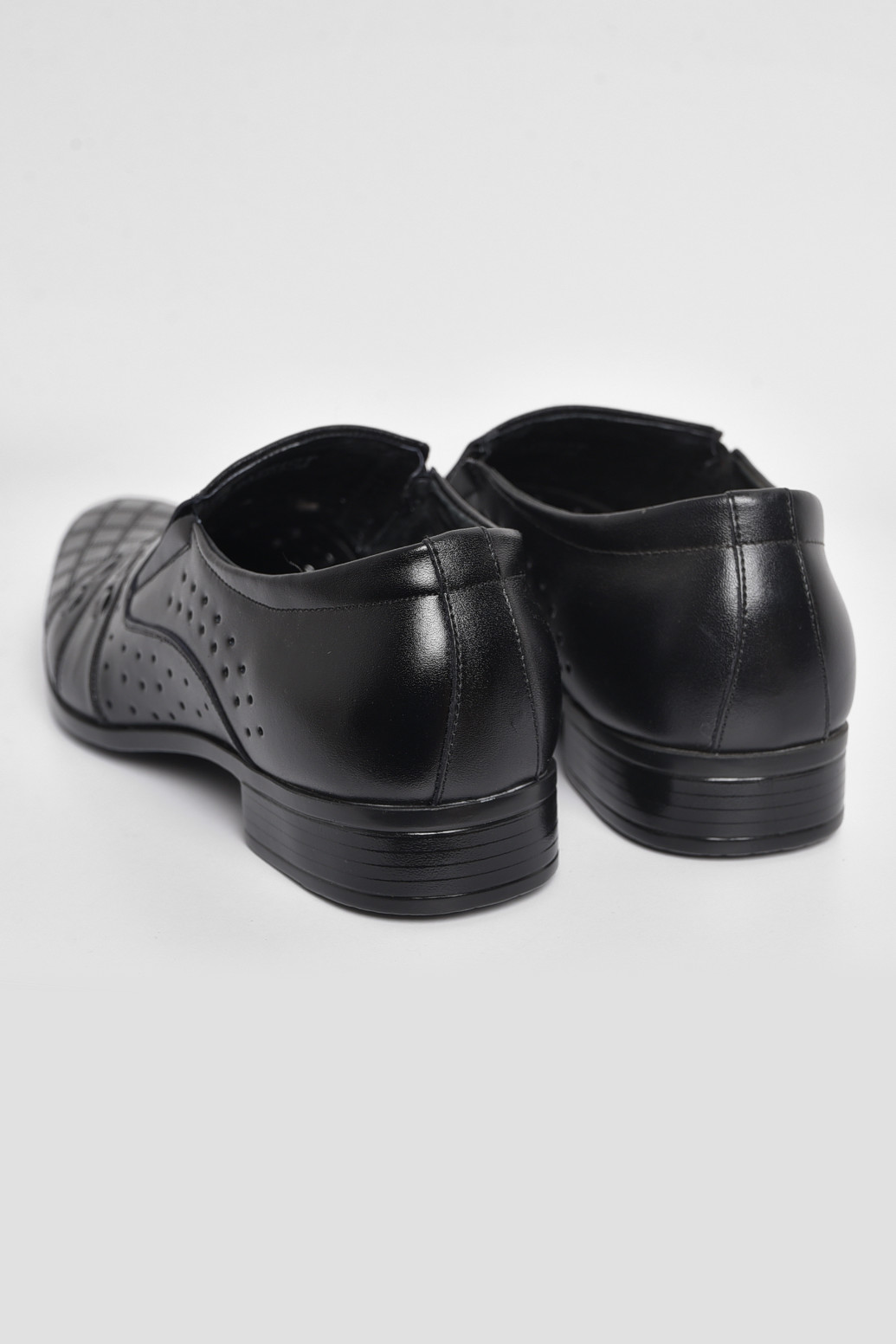 Туфлі підліток для хлопчика чорного кольору Let's Shop (278404435)