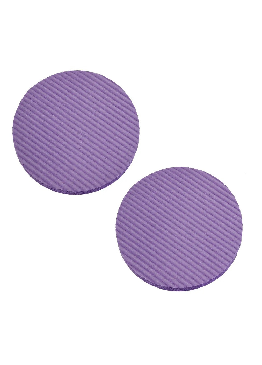 Набір килимків під лікті та коліна для фітнесу йоги пілатесу нековзні 2 шт 17,5х17,5х1,5 см (473879-Prob) Фіолетові Unbranded (256704805)