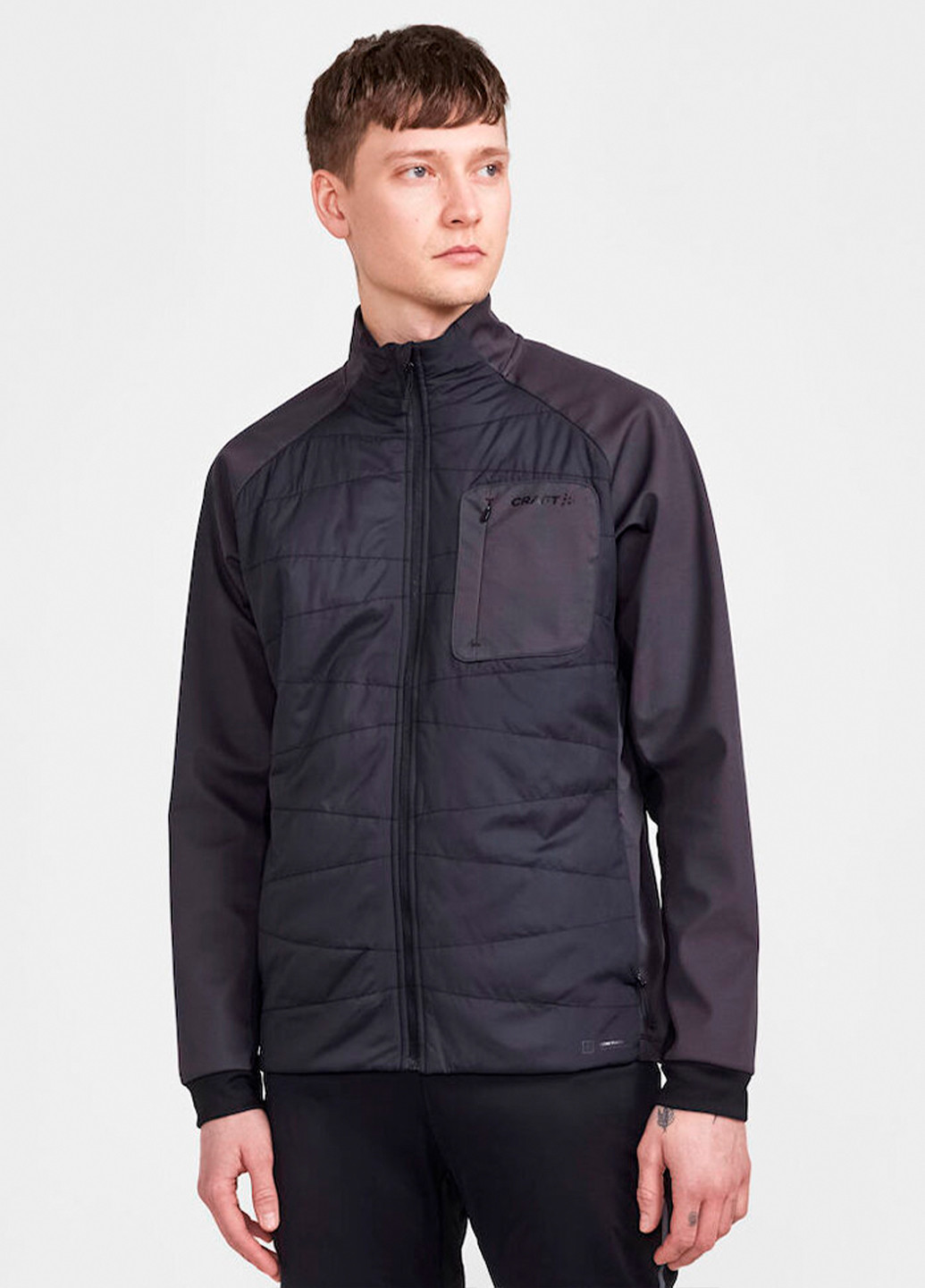 Чорна чоловіча куртка Craft Core Nordic Training Insulate Jacket
