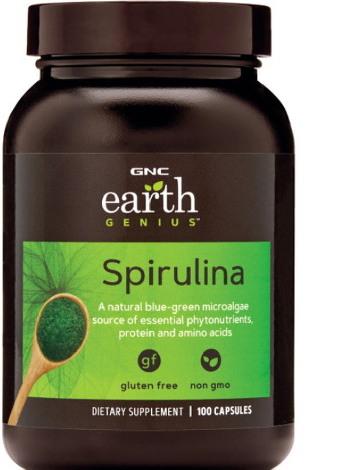 Earth Genius Spirulina 100 Caps GNC (256725030)