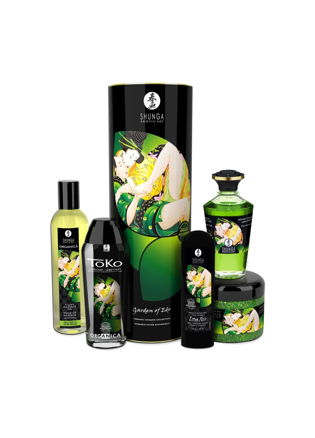 Подарочный набор GARDEN OF EDO Organic: расслабляющий аромат зеленого чая Shunga (277236895)