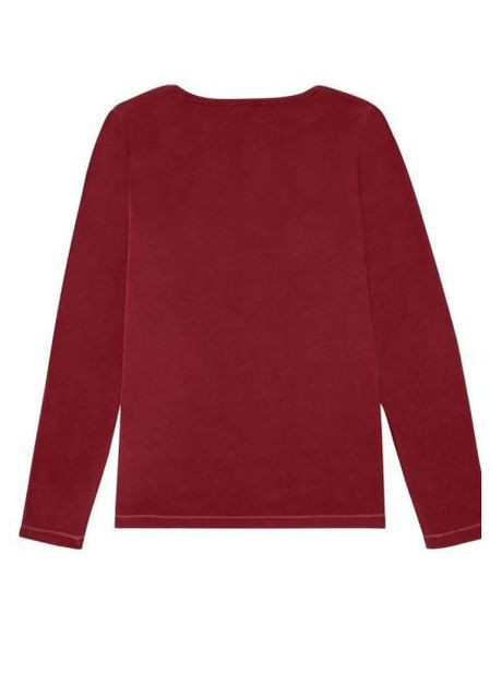 Піжама жіноча на флісі червоного кольору Let's Shop (277693720)