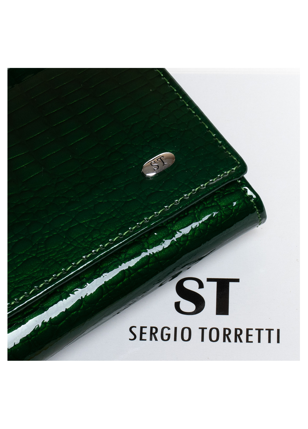 Гаманець жіночий шкіряний на магнітах Sergio Torretti w1-v-2 (266553523)