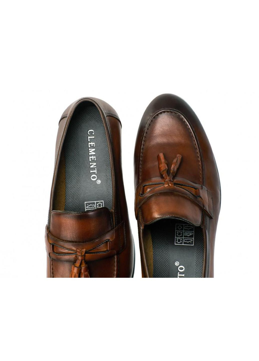 Светло-коричневые туфли Clemento