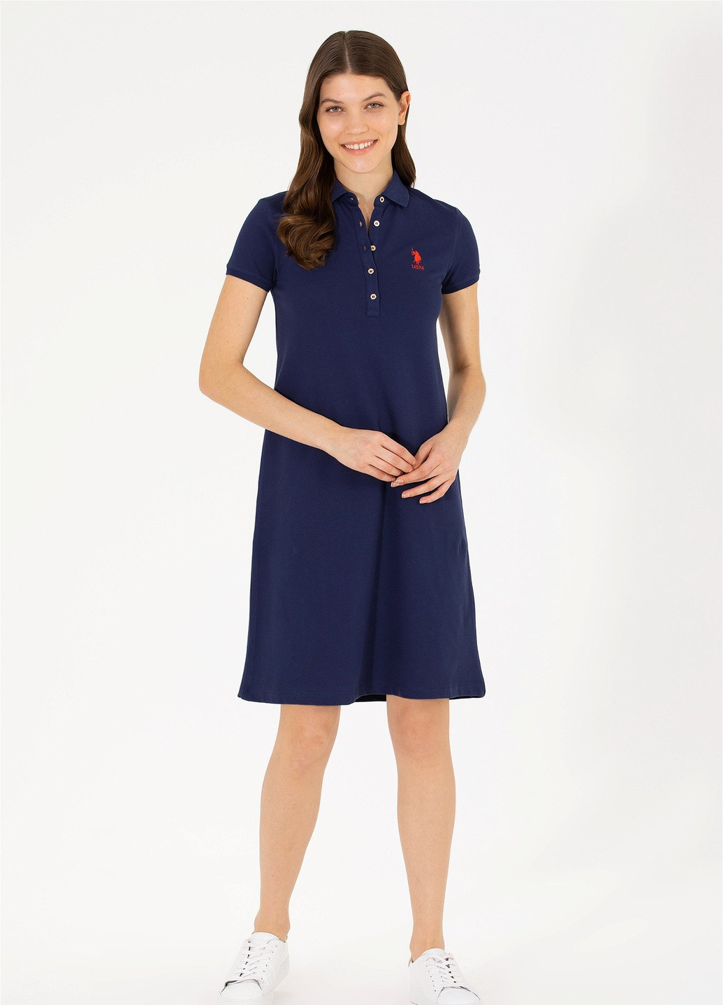 Темно-синя сукня жіноча U.S. Polo Assn.