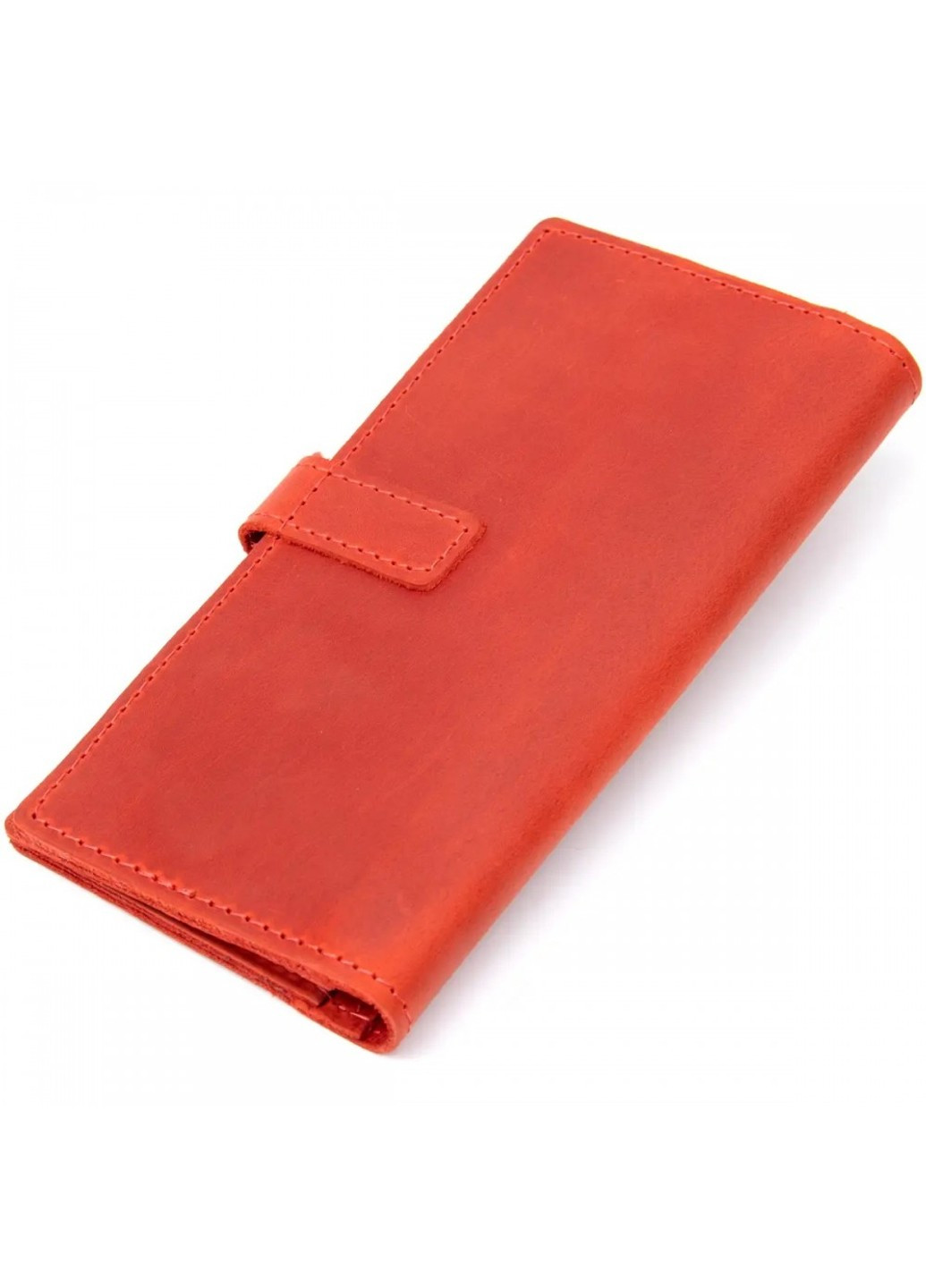 Жіночий шкіряний гаманець 11470 Червоний Grande Pelle (262453701)