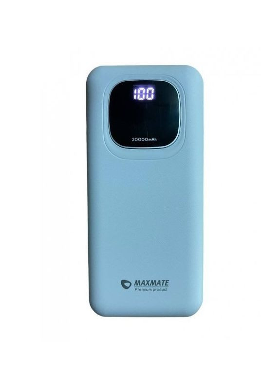 Зарядное устройство повербанк Power Bank Maxmate MMP-20C 20000 mAh Белый No Brand (275399124)