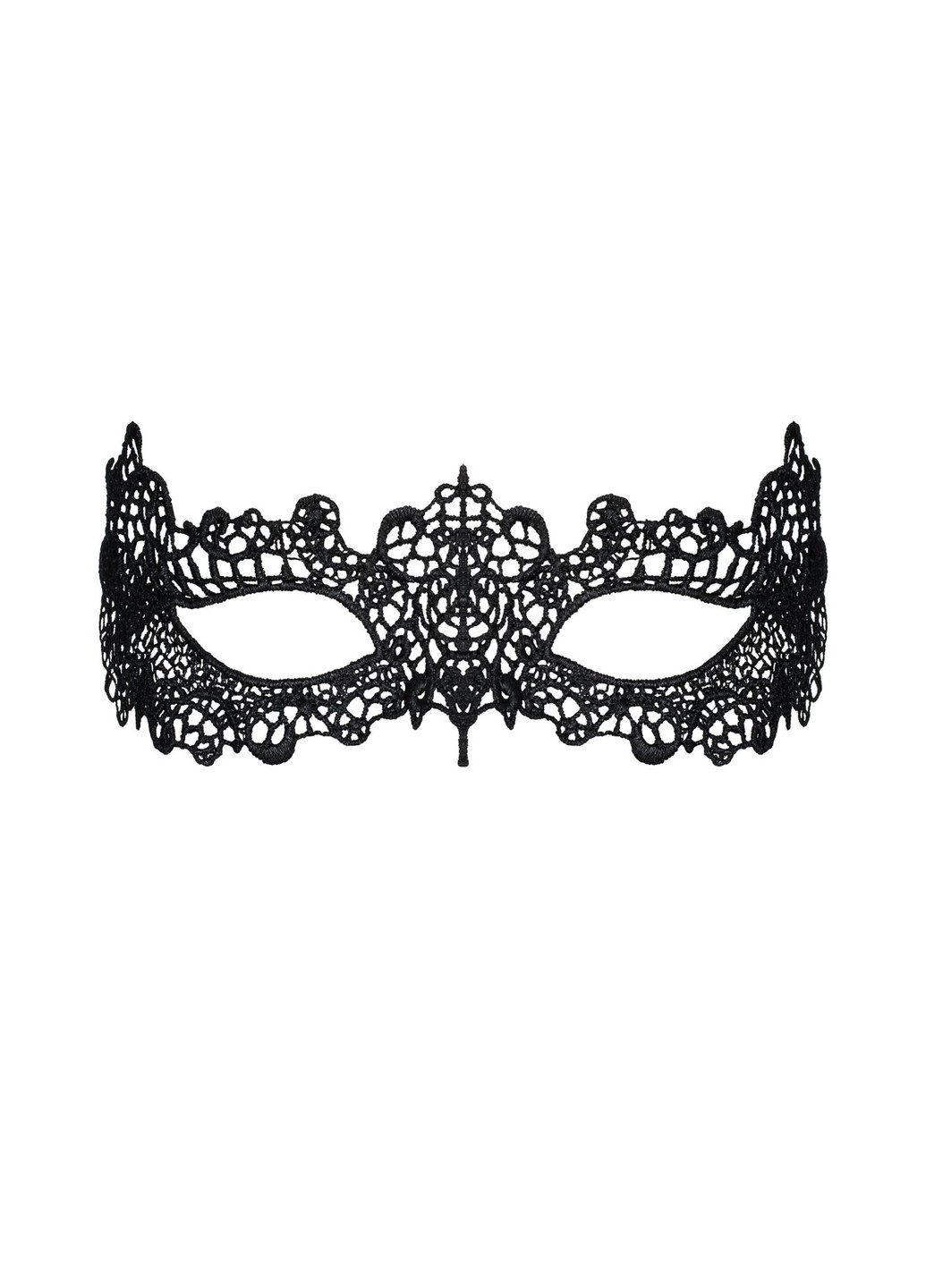 Мереживна маска A701 mask, єдиний розмір, чорна Obsessive (269007025)