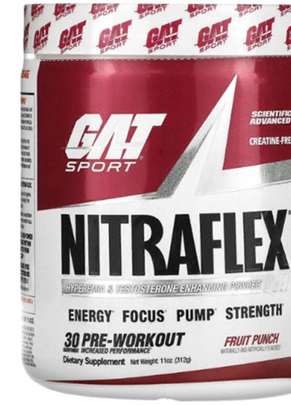 Nitraflex 312 g /30 servings/ Fruit Punch Gat (258499809)