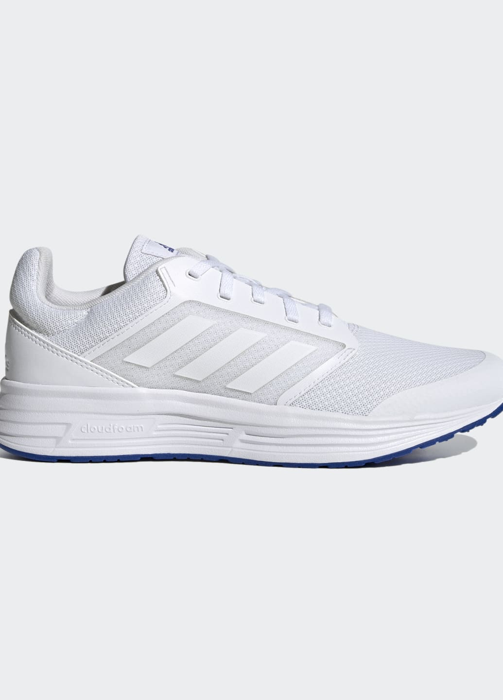 Белые всесезонные кроссовки для бега galaxy 5 adidas
