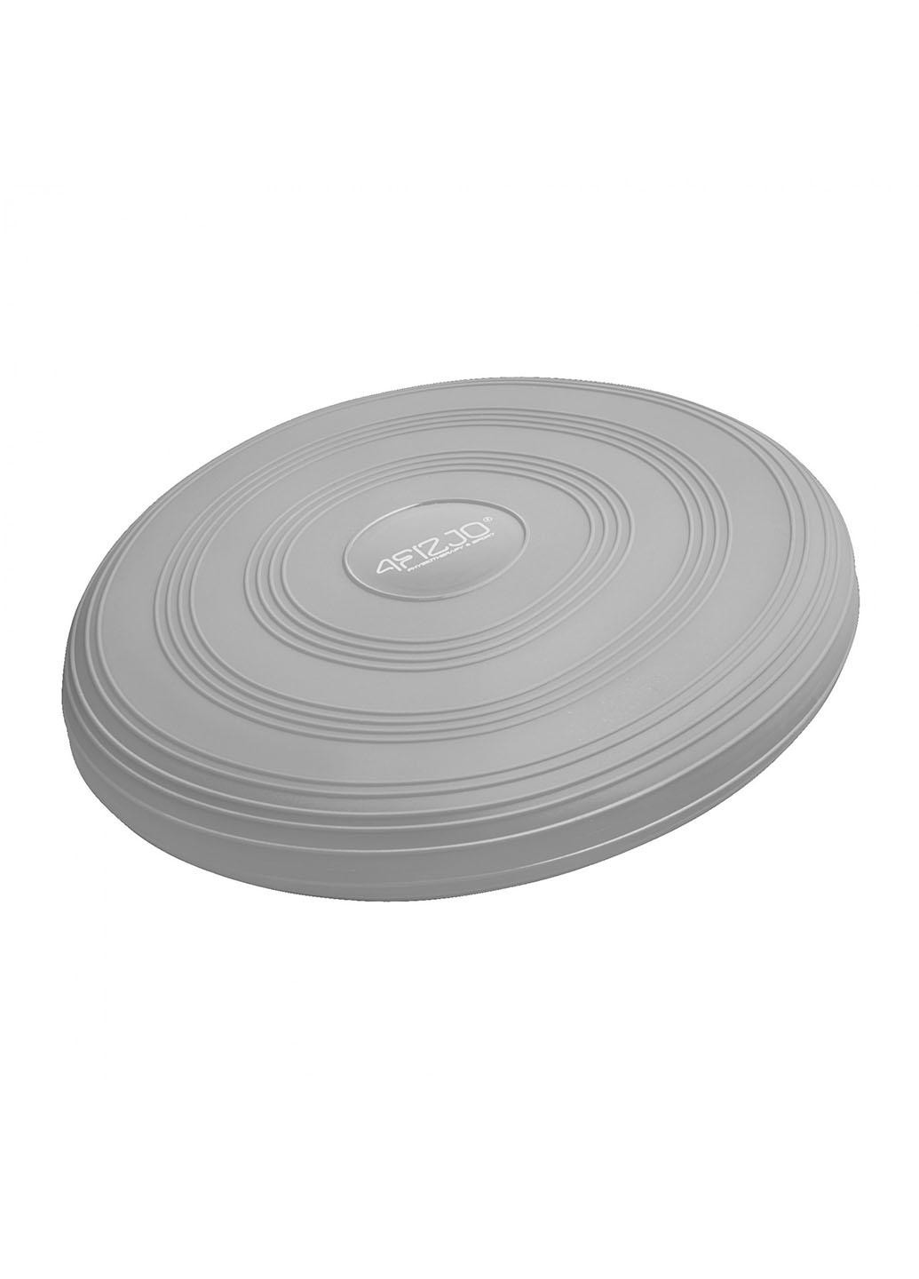 Балансувальна подушка-диск MED+ 33 см (сенсомоторна) масажна 4FJ0315 Grey 4FIZJO (258354808)