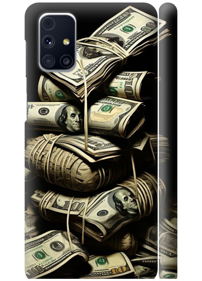 3D пластиковий матовий чохол 'Великі гроші' для Endorphone Samsung Galaxy M31s M317F (267319470)