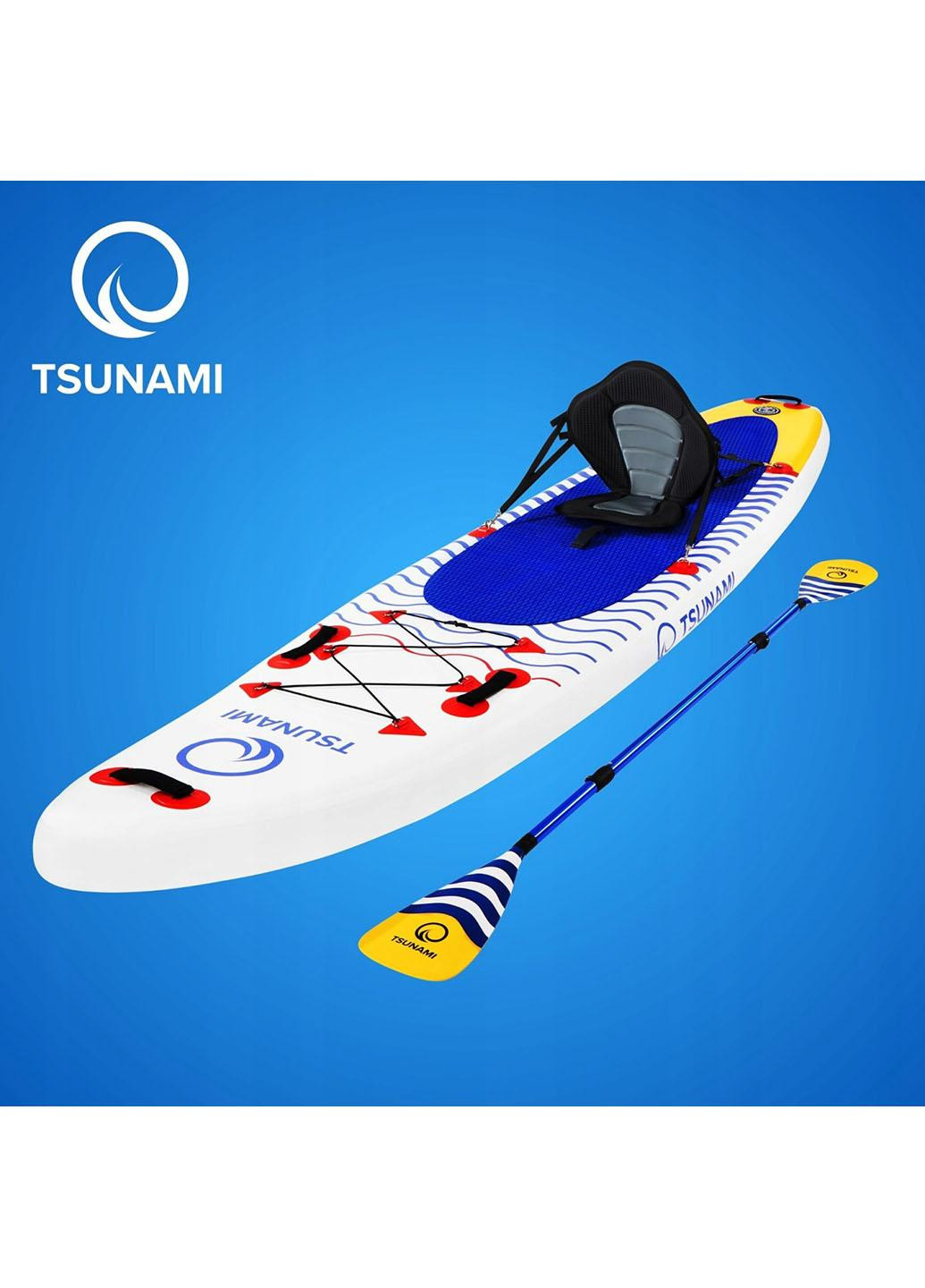 Надувная SUP доска TSUNAMI 350 см с веслом Wave T09 No Brand (259567458)