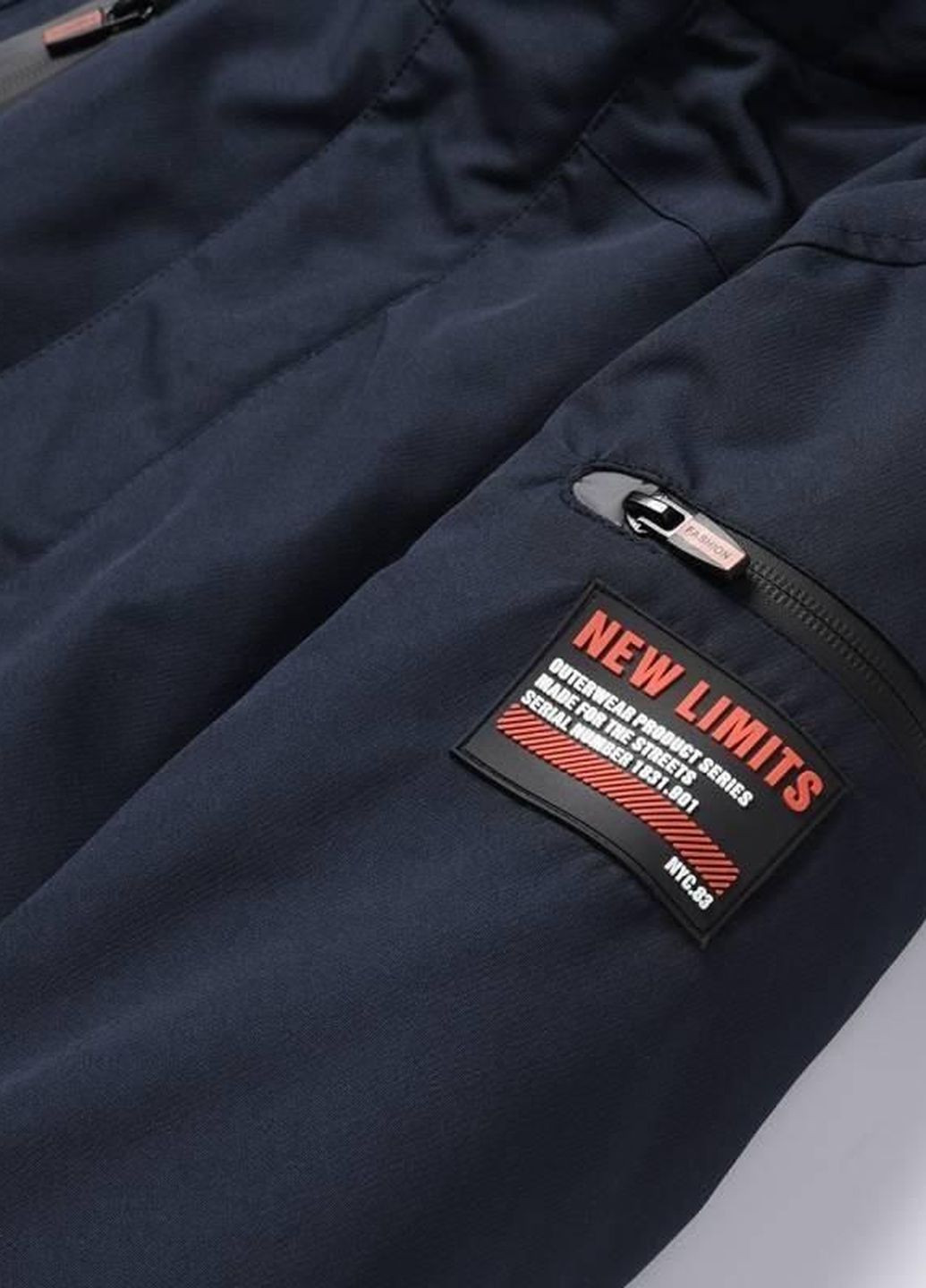 Темно-синяя куртка зима,темно-синий, Glo-Story