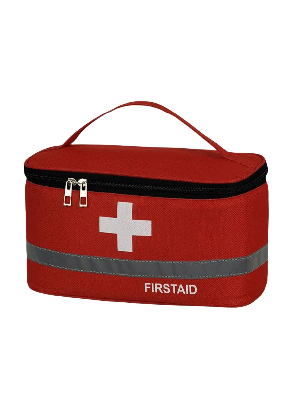 Аптечка сумка органайзер компактная портативная для медикаментов путешествий дома 26x14x14 см (474866-Prob) Красная Unbranded (260044434)