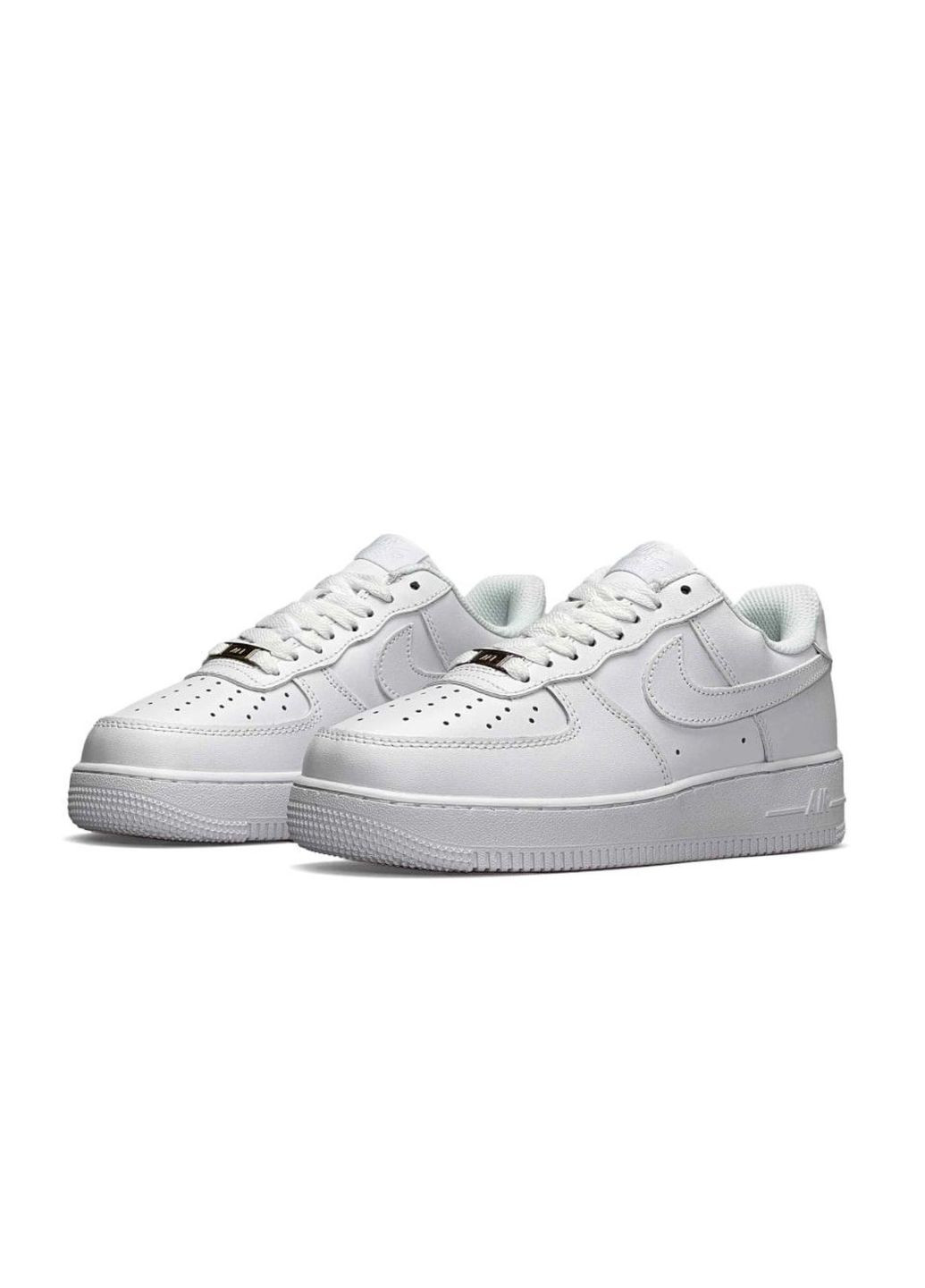 Белые зимние кроссовки женские, вьетнам Nike Air Force 1 Winter All White