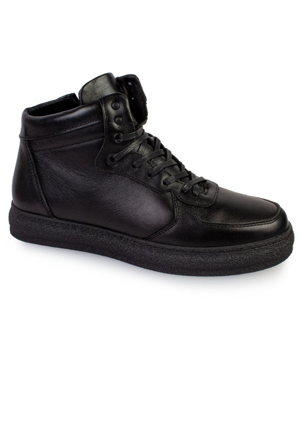 Черные зимние ботинки мужские бренда 9501043_(1) One Way