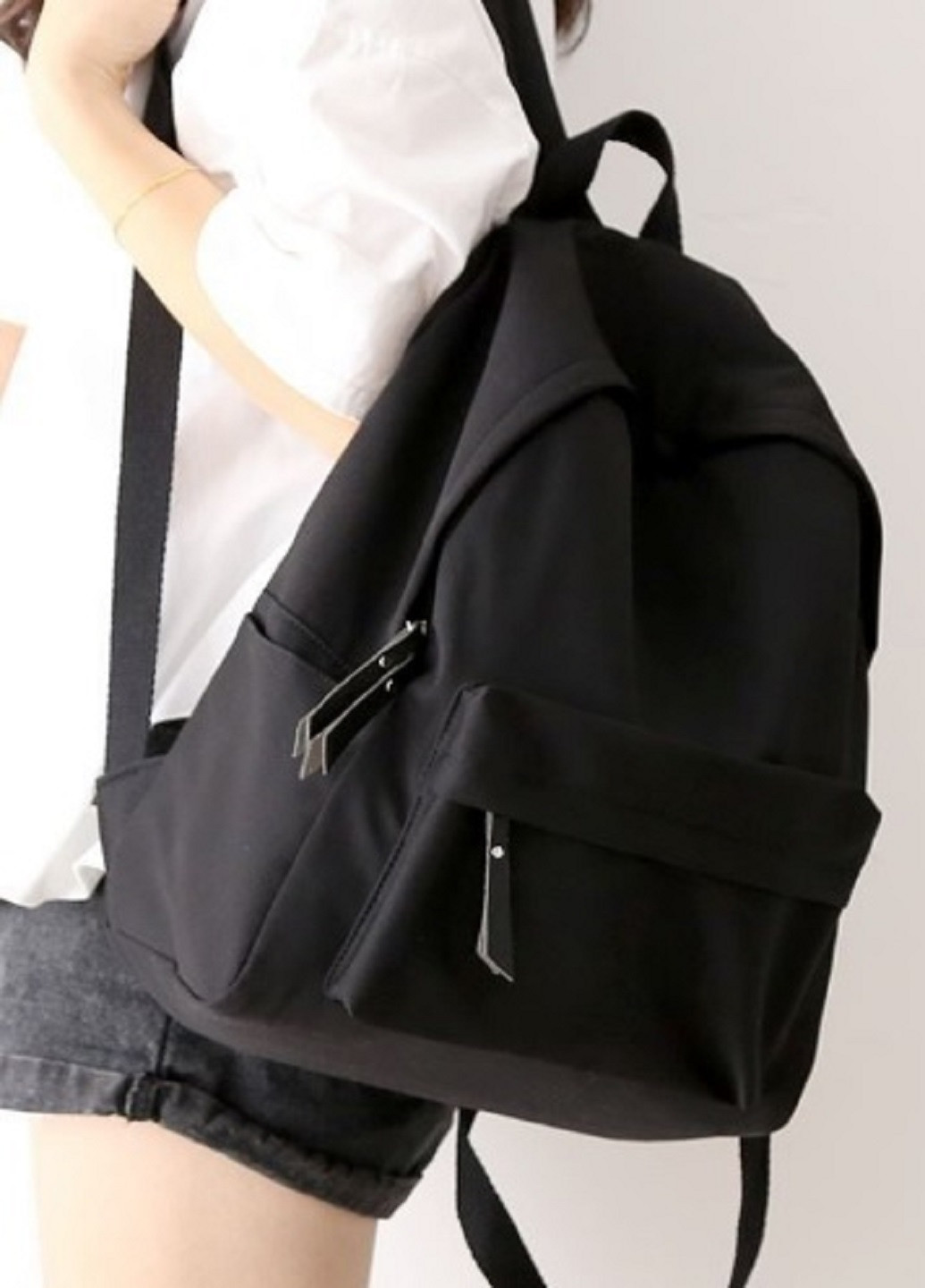 Городской рюкзак 40*26*13 черный No Brand (260341264)