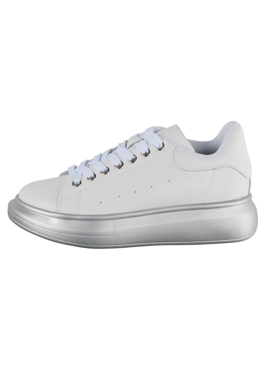 Белые демисезонные женские кроссовки 196911 Renzoni