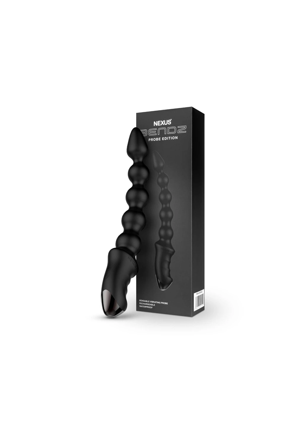 Анальный вибратор-бусы Nexus BENDZ Bendable Vibrator Probe Edition, эффект памяти формы ADDICTION (258470877)