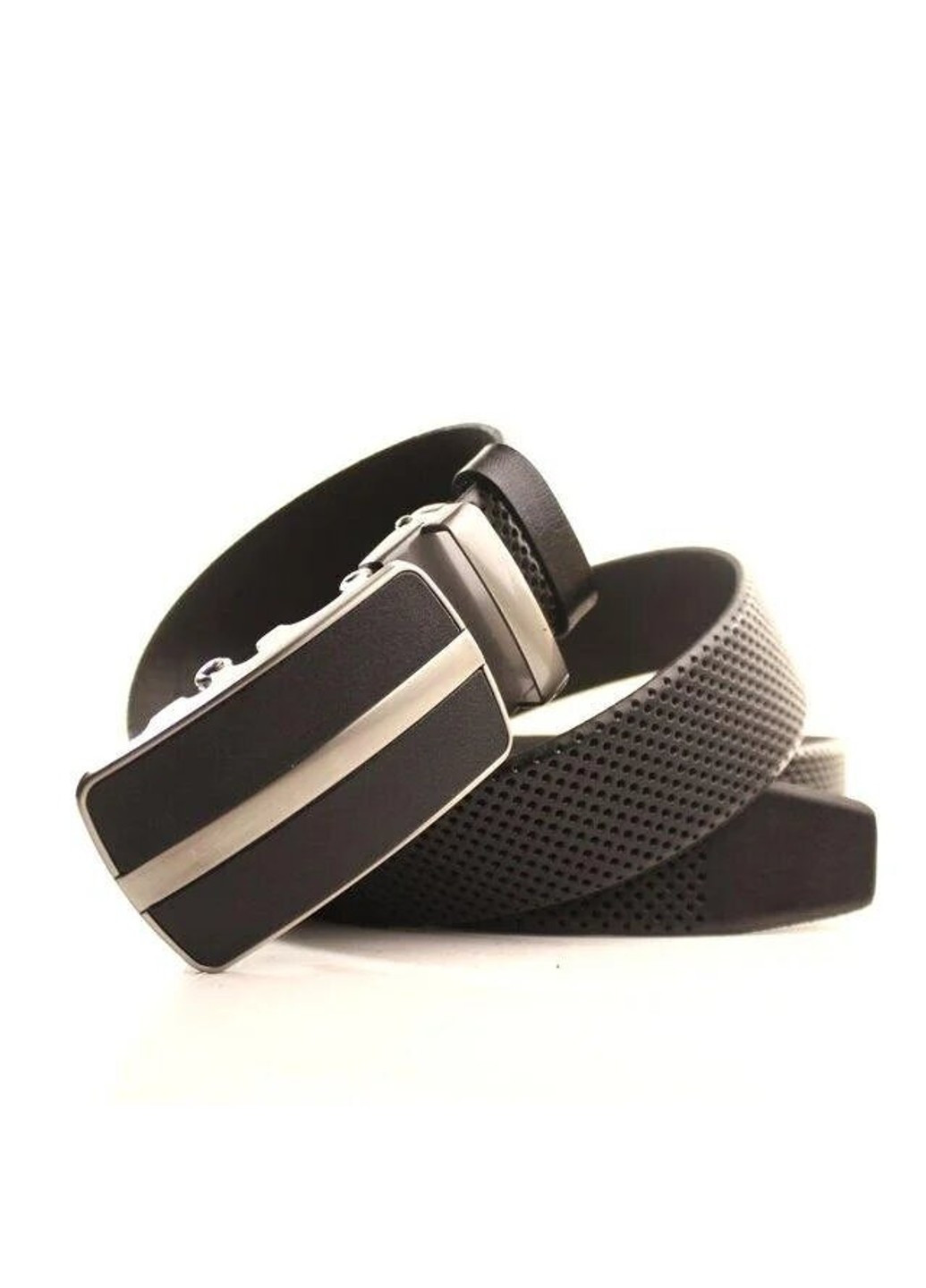 Шкіряний чоловічий ремінь l35y1a12 125 см. Lazar (261856271)