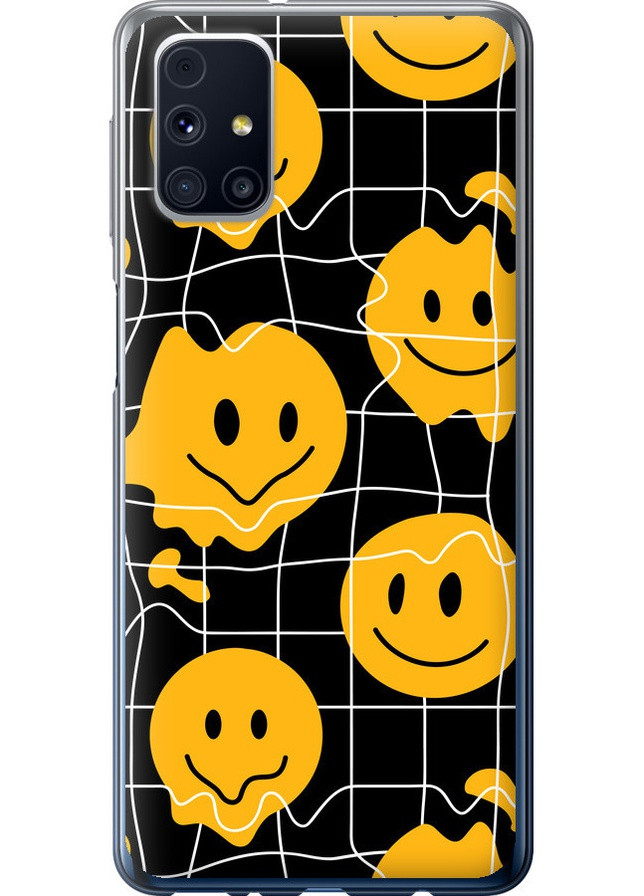 Силиконовый чехол 'Смайлы v3' для Endorphone Samsung Galaxy M31s M317F (258210729)