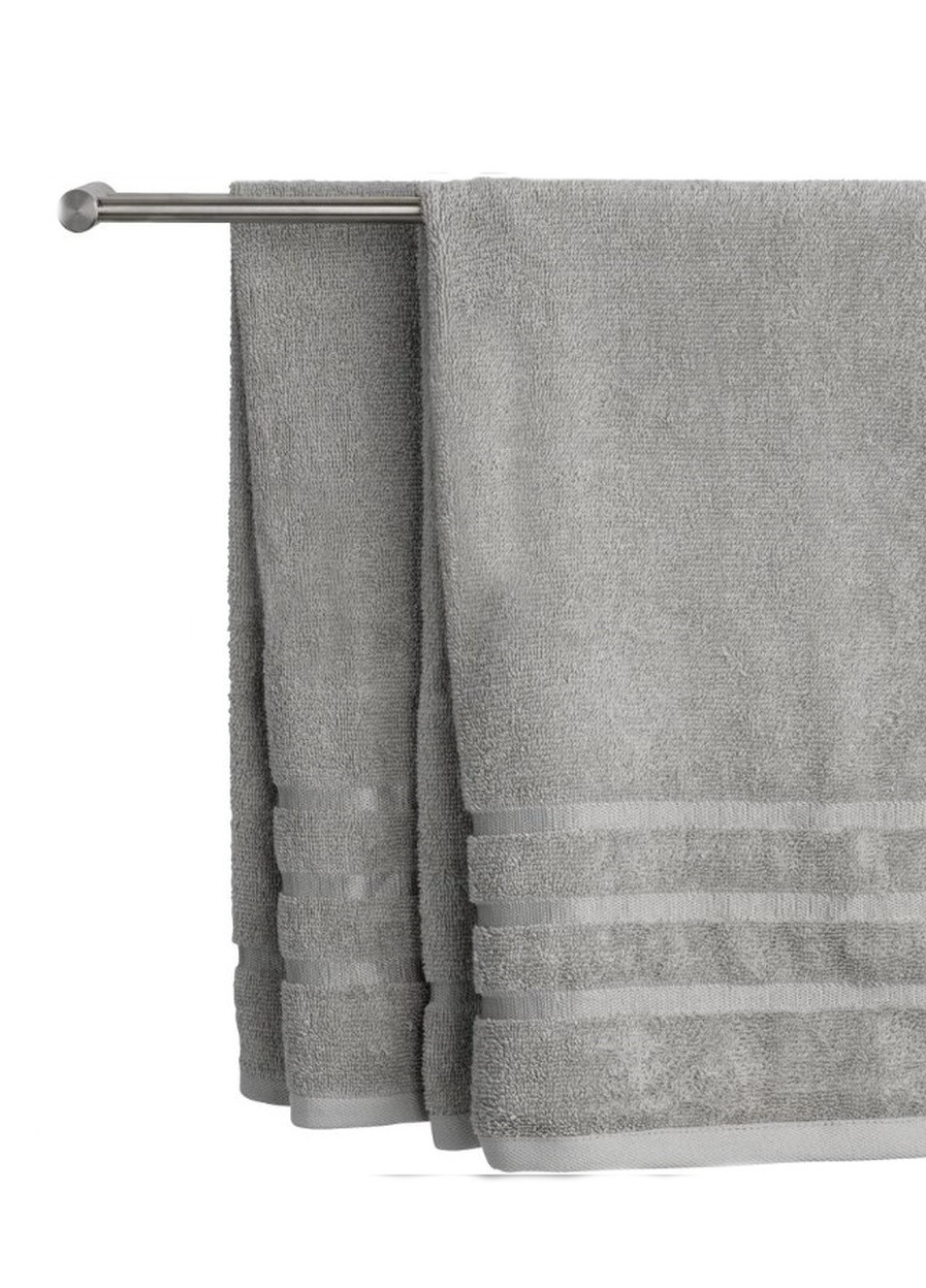 No Brand полотенце хлопок 50x90см св.серый серый производство - Китай