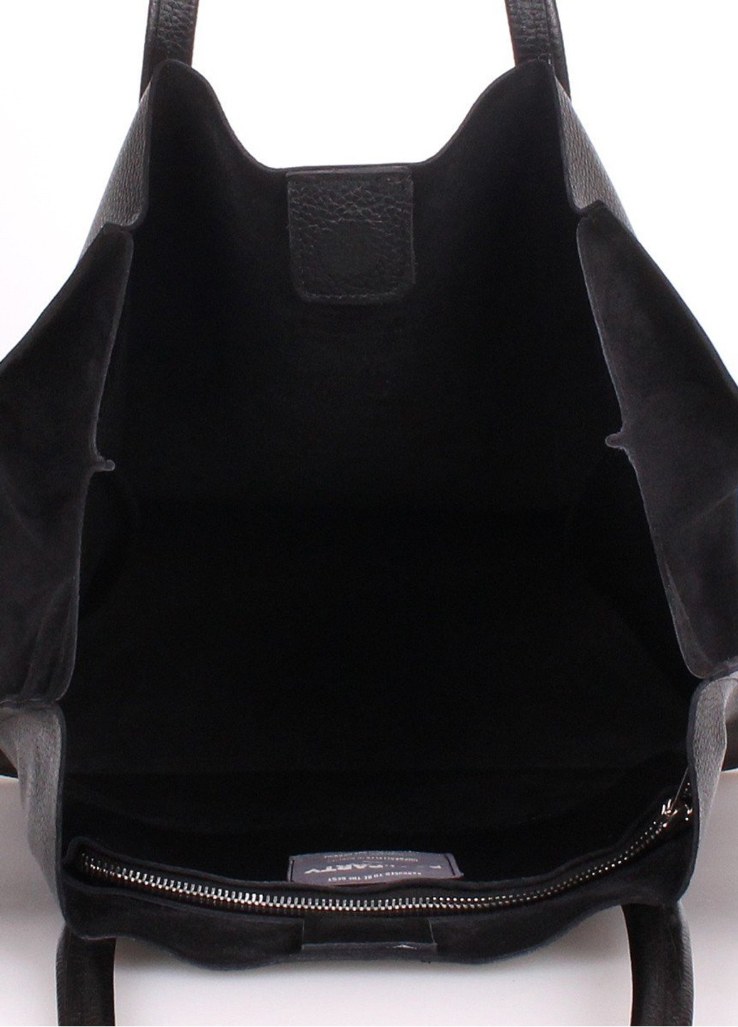 Кожаная женская сумка Soho черная PoolParty (262892012)