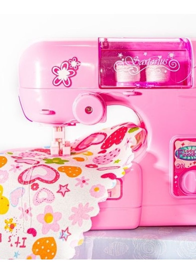 Детская игрушка Швейная машинка (2030) для девочки. Со звуковым сопровождением, подсветкой Limo Toy (261762473)
