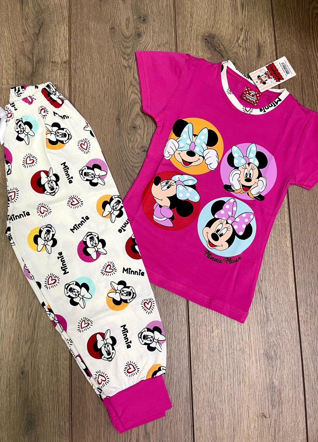 Малиновая всесезон пижама minnie mouse (минни маус) trw131332 Disney