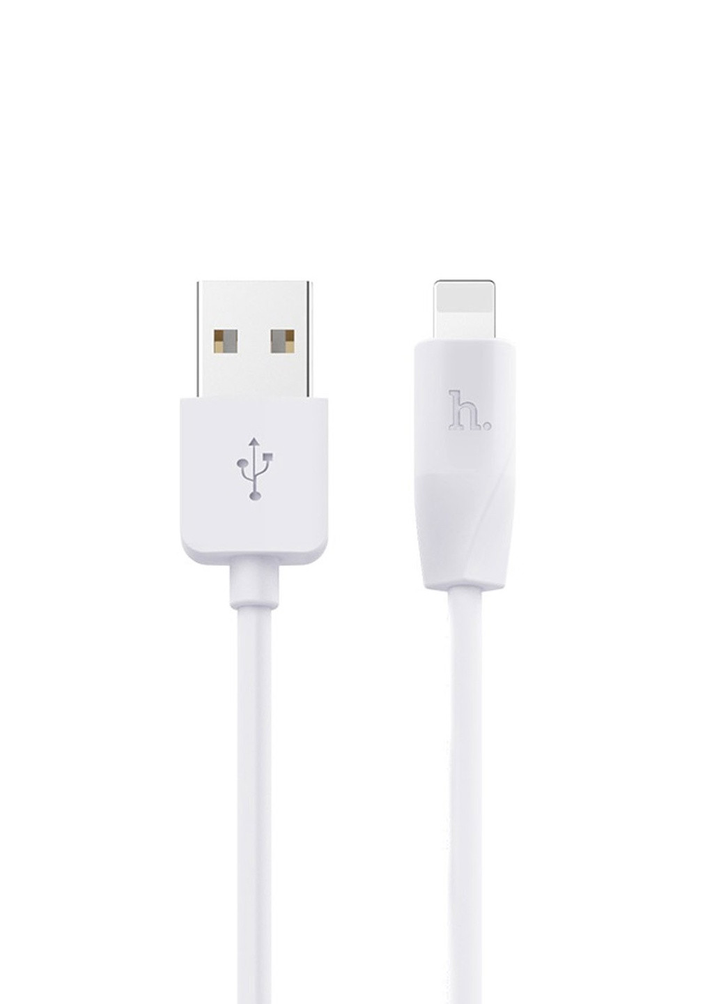 USB кабель X1 Lightning 21A 2 м цвет белый ЦБ-00204677 Hoco (259467248)