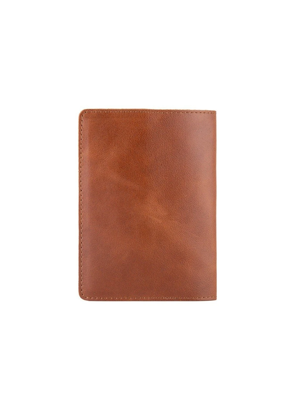 Шкіряна руда обкладинка на паспорт HiArt PC-01 Mehendi Classic Рудий Hi Art (268371630)