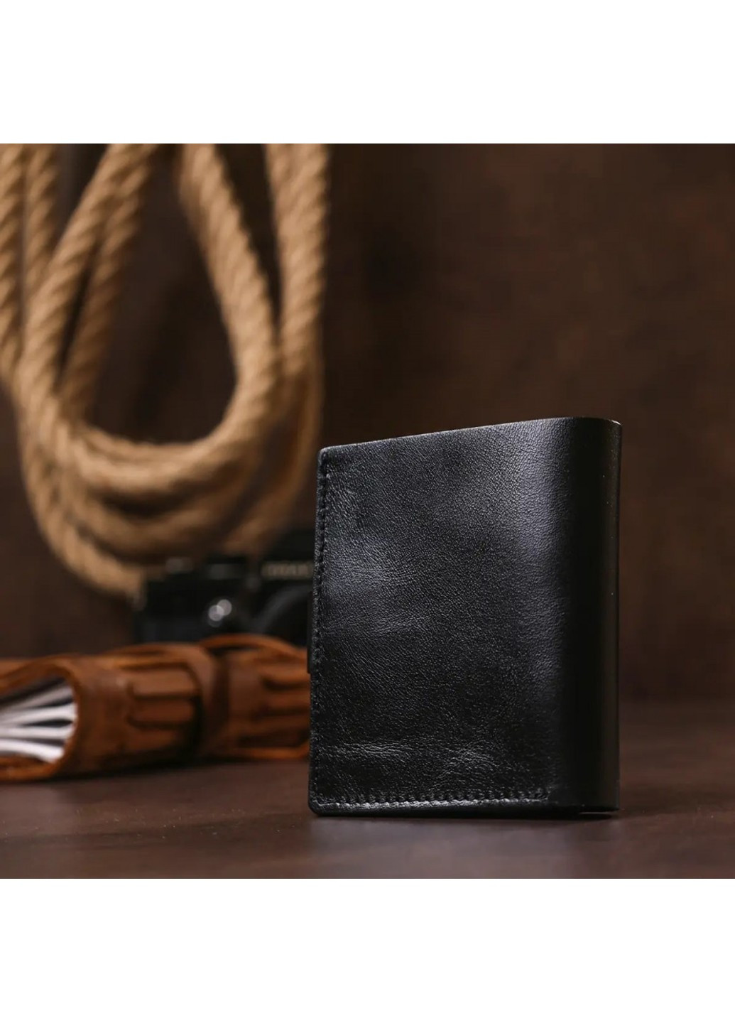 Мужской кожаный кошелек 16502 Shvigel (262524213)