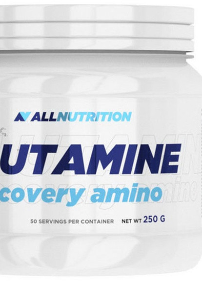 All Nutrition Glutamine Recovery Amino 250 g /50 servings/ Lemon Allnutrition (256722224)