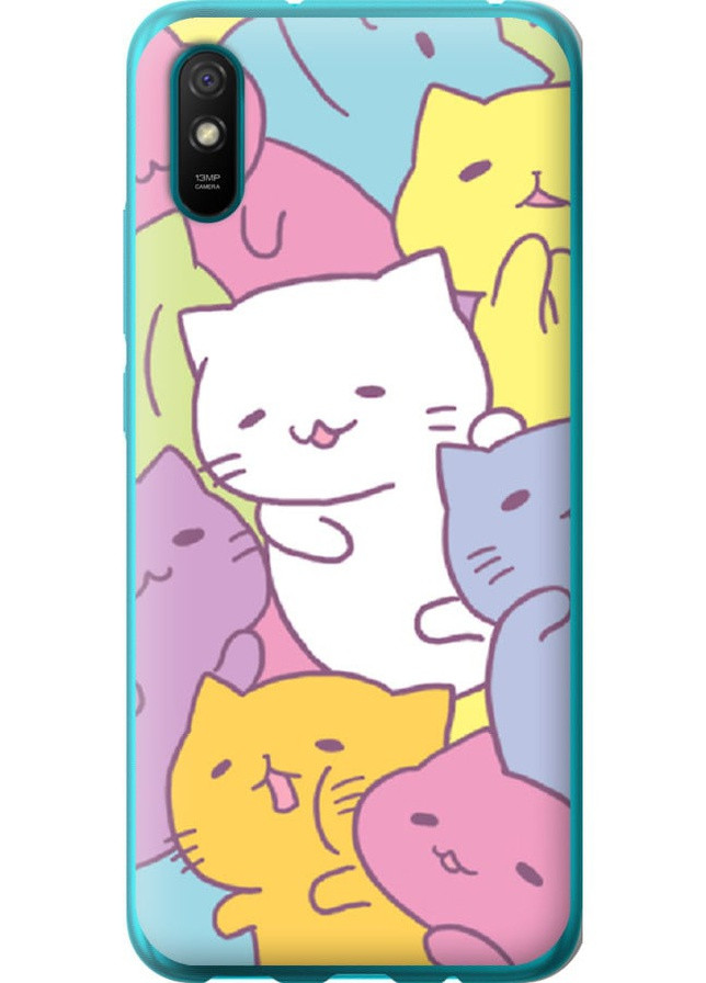 Силіконовий чохол 'Кошенята ' для Endorphone Xiaomi Redmi 9A (258262749)