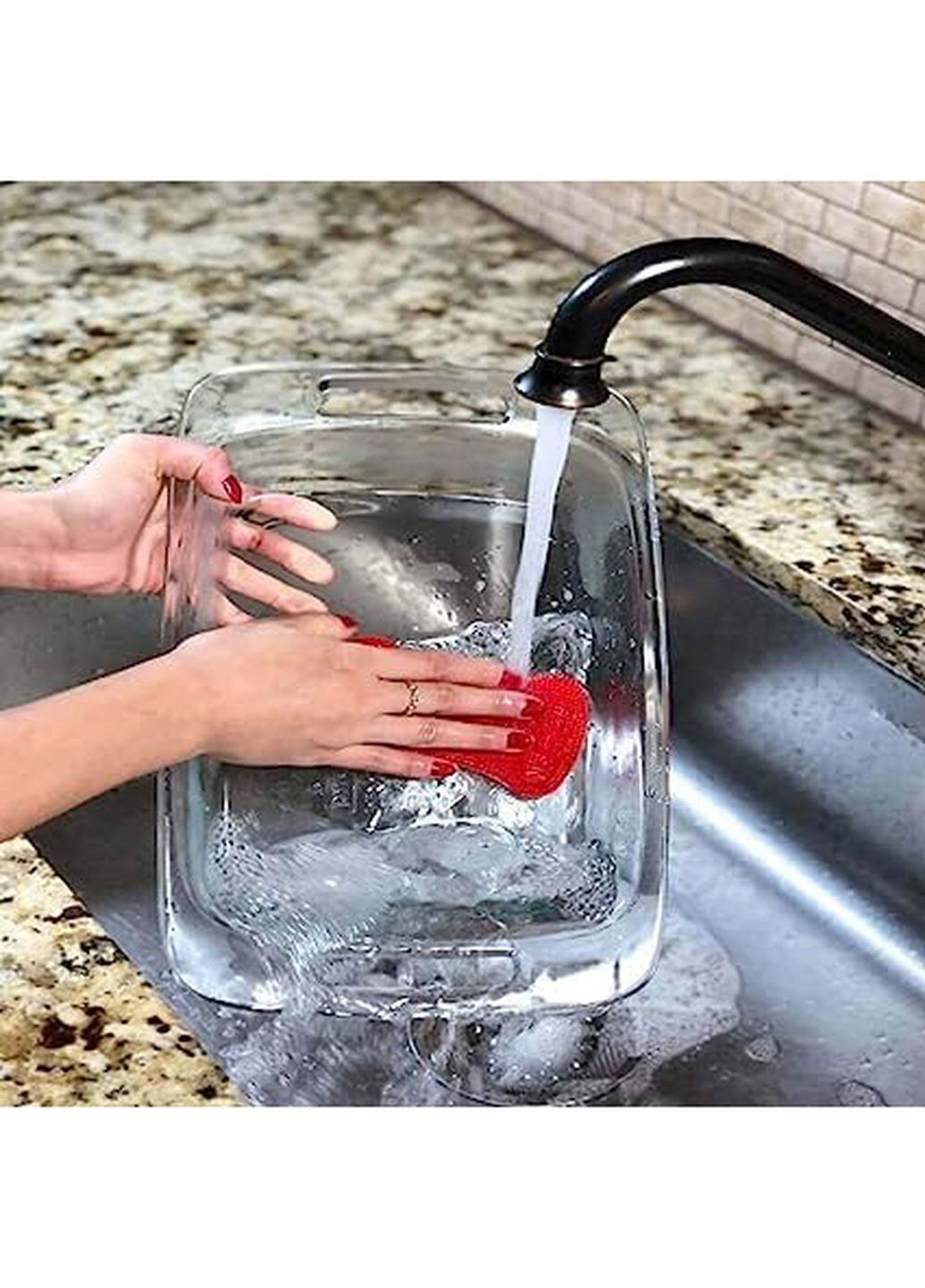 Губка мочалка прихватка для посуду силіконова Better Sponge 4 в 1 Kitchen Master (273169103)