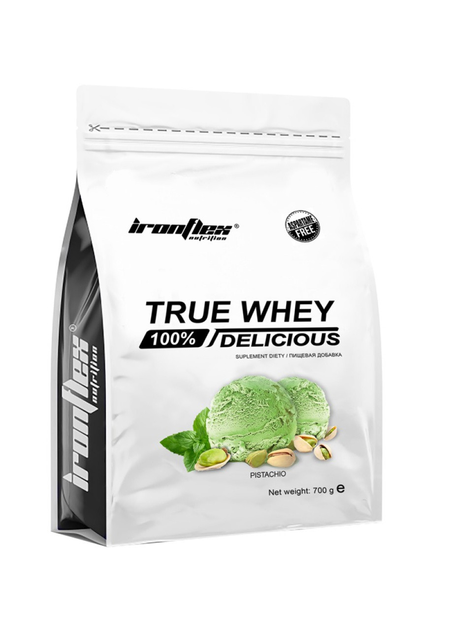 Протеин True Whey Delicious 700 g (Pistachios) Ironflex (257658864)