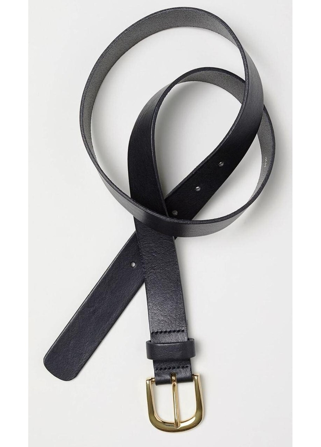 Кожаный женский ремень H&M черный Horse Imperial (266143610)