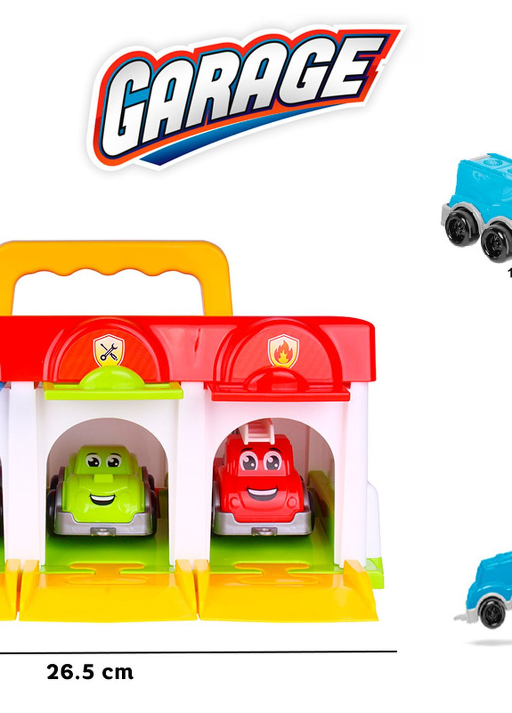 Іграшковий набір для хлопчиків "Гараж " з машинками (8416) ТехноК (263681442)