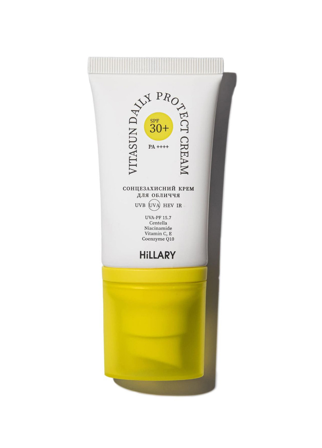 Сонцезахисний крем для обличчя SPF 30+ VitaSun Daily Protect Cream, 40 мл Hillary (259923224)